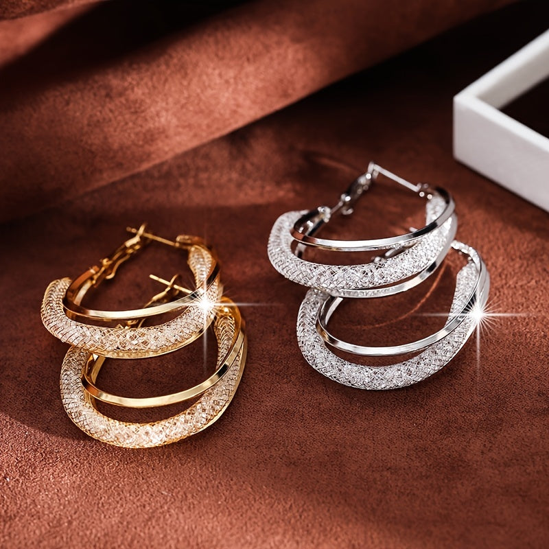 🔥LAST DAY SALE-80% OFF)Histone Lymphatic fashion Oval Earrings