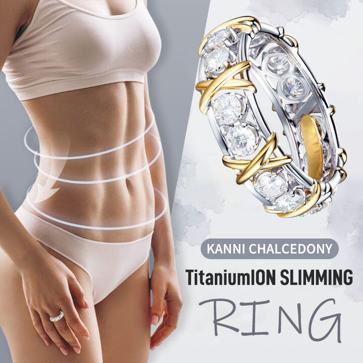 Histone Magnetology Moissanite Diamond Ring