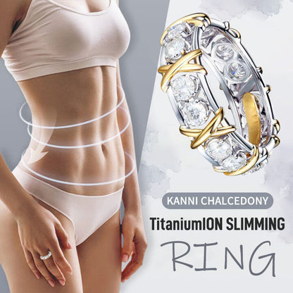 Histone Magnetology Moissanite Diamond Ring