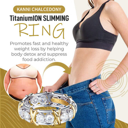 Histone Magnetology Moissanite Diamond Ring