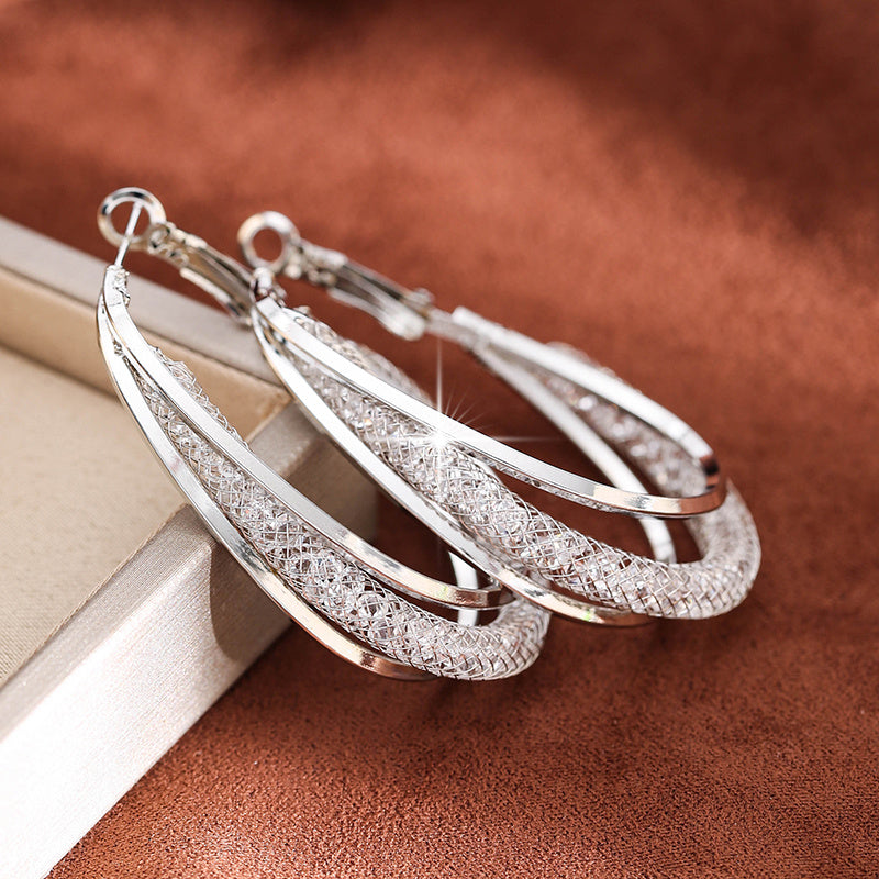 🔥LAST DAY SALE-80% OFF)Histone Lymphatic fashion Oval Earrings