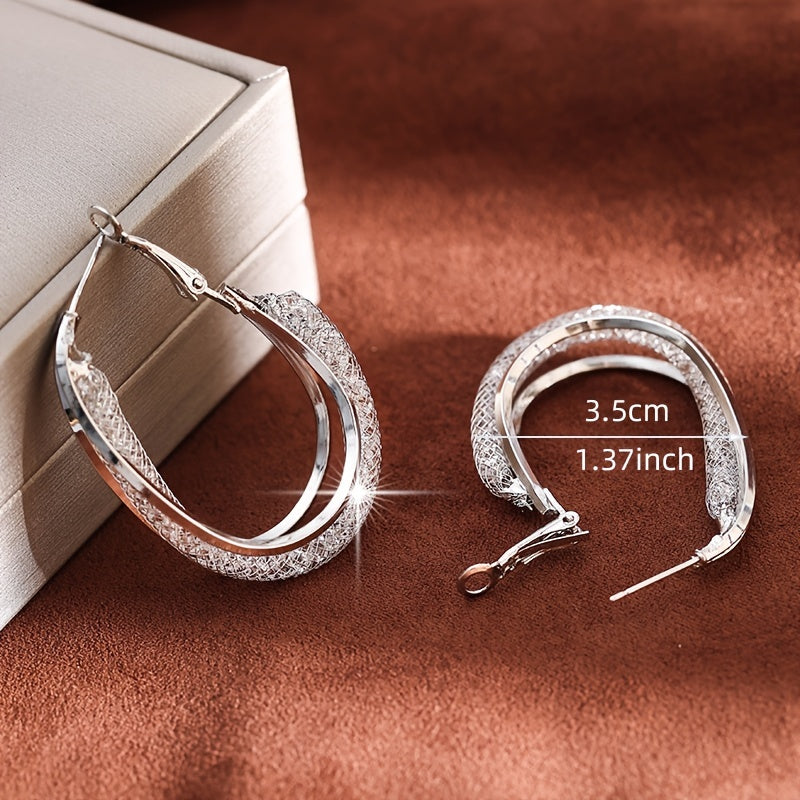 🔥LAST DAY SALE-80% OFF)Histone Lymphatic fashion Oval Earrings