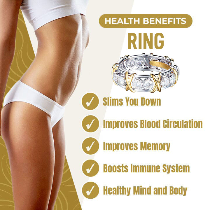 Histone Magnetology Moissanite Diamond Ring