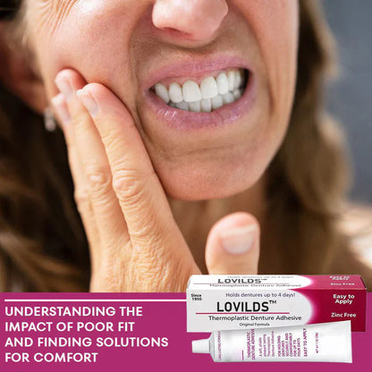 ✨✨[Official Brand Store] LOVILDS™Thermoplastic Denture Adhesive (⏳ FINAL DAY! Buy 1 Get 1 FREE! 🎁)
