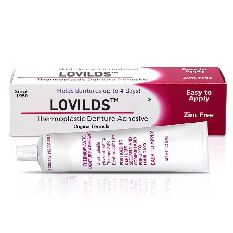 ✨✨[Official Brand Store] LOVILDS™Thermoplastic Denture Adhesive (⏳ FINAL DAY! Buy 1 Get 1 FREE! 🎁)
