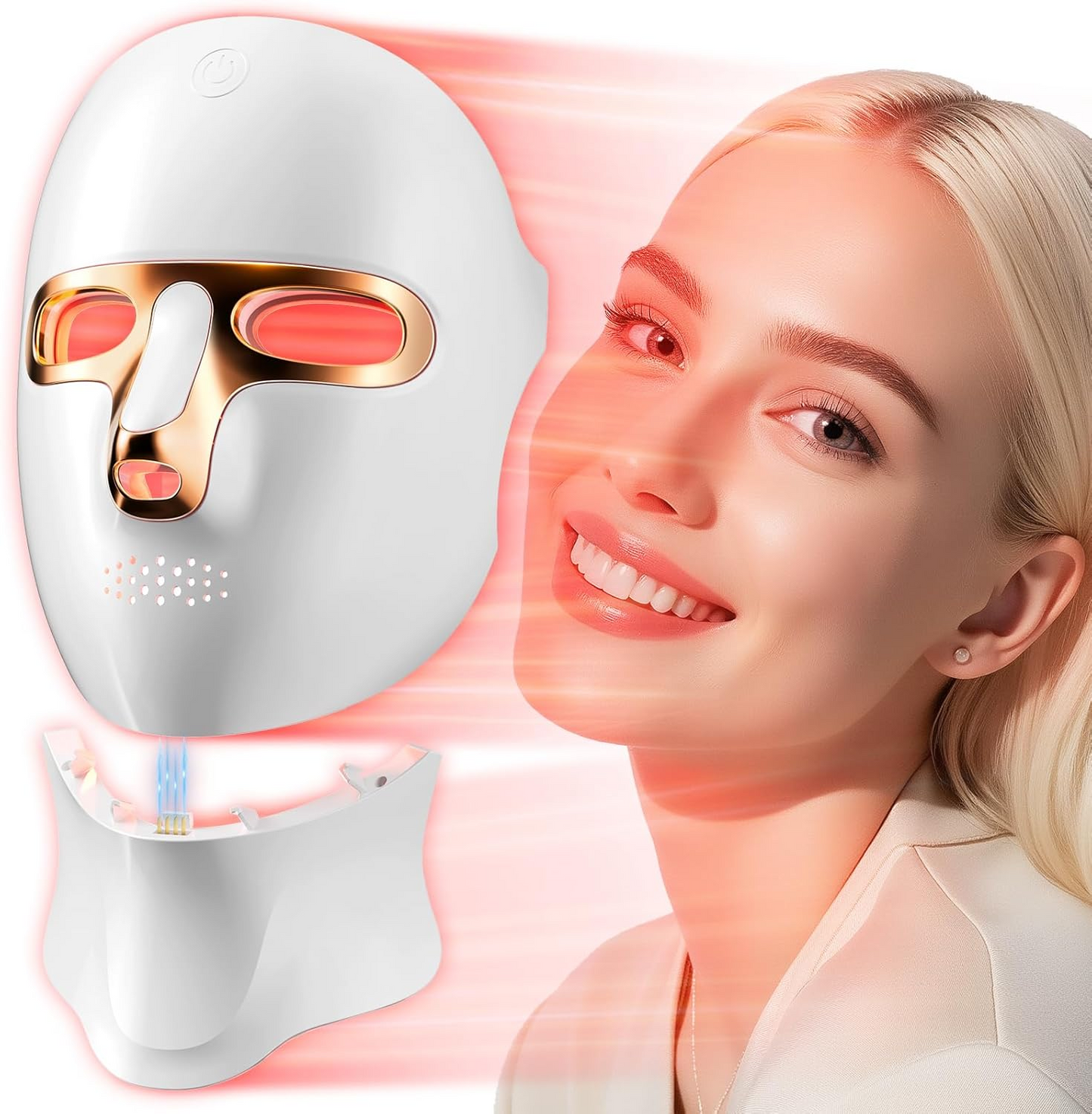 🔥 Last 3 Hours Discount: 60% OFF 🌸Medazy 4D Laser Light Therapy Mask