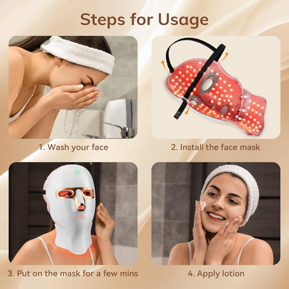 🔥 Last 3 Hours Discount: 60% OFF 🌸Medazy 4D Laser Light Therapy Mask