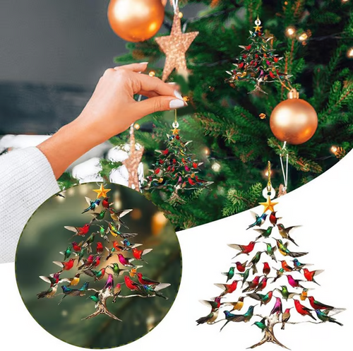 🎄Hummingbird Christmas Ornament✨