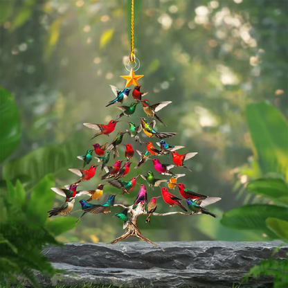 🎄Hummingbird Christmas Ornament✨