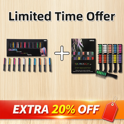 🎅Christmas Pre-sale✨Festive Fun Hair Chalk Combs