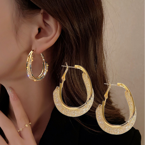 🔥LAST DAY SALE-80% OFF)Histone Lymphatic fashion Oval Earrings