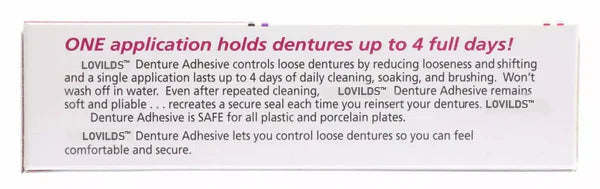 ✨✨[Official Brand Store] LOVILDS™Thermoplastic Denture Adhesive (⏳ FINAL DAY! Buy 1 Get 1 FREE! 🎁)