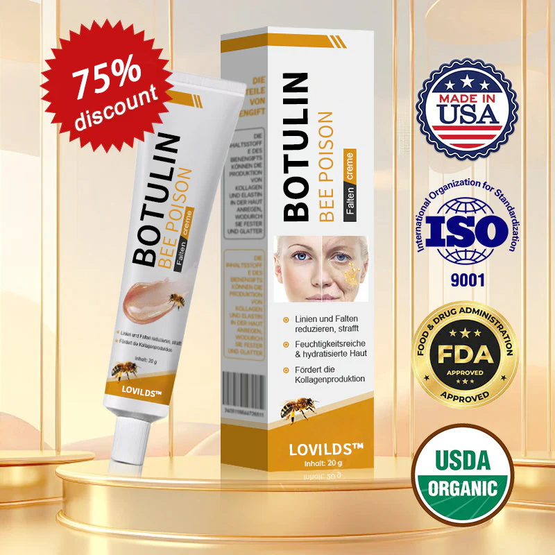 LOVILDS™ Botulin Bee Poison Wrinkle Removal Cream✨(⏳ FINAL DAY! Buy 1 Get 1 FREE! ⏳)