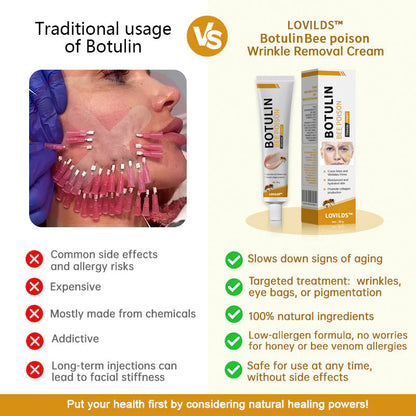 LOVILDS™ Botulin Bee Poison Wrinkle Removal Cream✨(⏳ FINAL DAY! Buy 1 Get 1 FREE! ⏳)