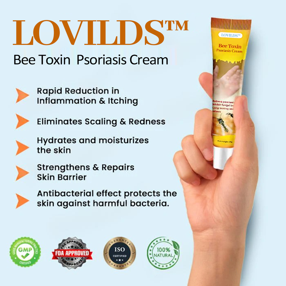 LOVILDS™ Bee Toxin  Psoriasis Cream