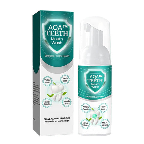 AQA™ NEW TEETH Mouthwash: End Bad Breath, Cavities & Gum Issues—Instantly!✨(⏳ FINAL DAY! Buy 1 Get 1 FREE! ⏳)