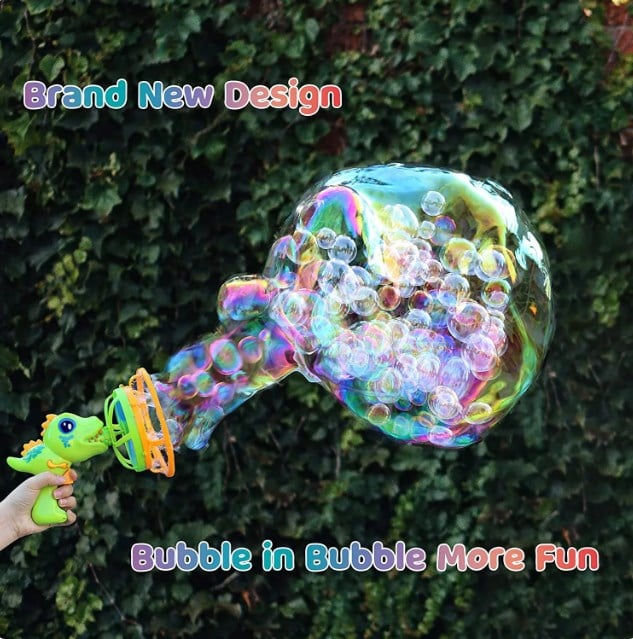 （🔥LAST DAY SALE-51% OFF)🦖Electric Dinosaur Bubble Machine