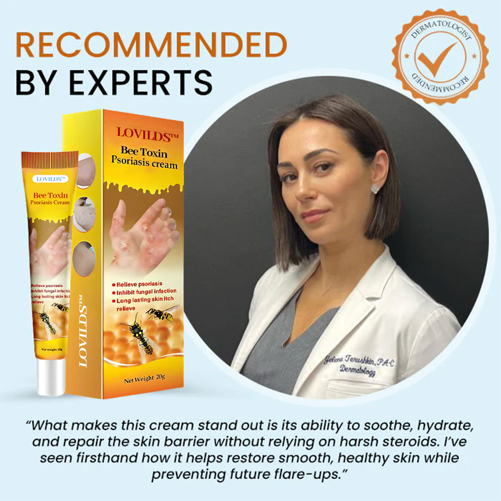 LOVILDS™ Bee Toxin  Psoriasis Cream