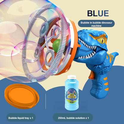 （🔥LAST DAY SALE-51% OFF)🦖Electric Dinosaur Bubble Machine
