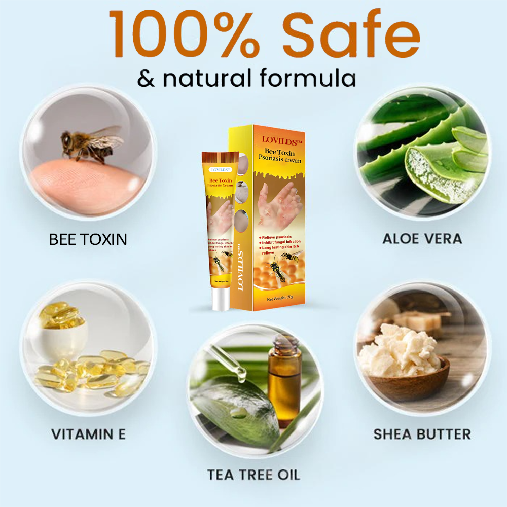 LOVILDS™ Bee Toxin  Psoriasis Cream