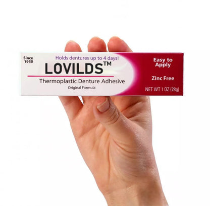 ✨✨[Official Brand Store] LOVILDS™Thermoplastic Denture Adhesive (⏳ FINAL DAY! Buy 1 Get 1 FREE! 🎁)