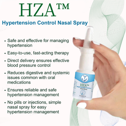 HZA™ Hypertension Control Nasal Spray✨(⏳ FINAL DAY! Buy 1 Get 1 FREE! ⏳)