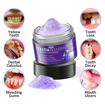 AQA TeethRestoration Mineral Powder🦷(CDA recommended) (🎁Flash Sale - Don’t Miss Out)