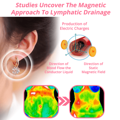 Limited time discount 🔥 last day)Lymphvity MagneTherapy Germanium Earrings