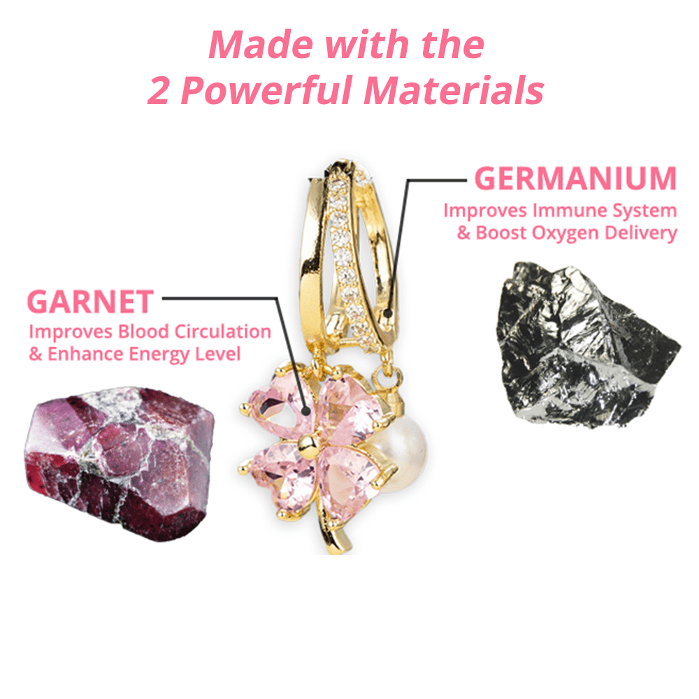 Limited time discount 🔥 last day)Lymphvity MagneTherapy Germanium Earrings