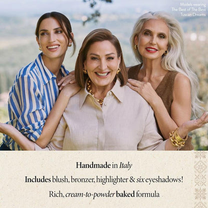 Baking Beginner's Three-Piece Set - Tuscan Dreams includes Baked Multicolor Eyeshadow Palette