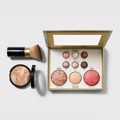 Baking Beginner's Three-Piece Set - Tuscan Dreams includes Baked Multicolor Eyeshadow Palette