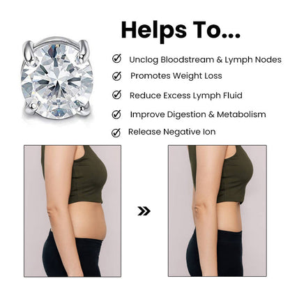 DiamondCut LymphDetox Magnetherapy Earrings(Limited Time Discount 🔥 Last Day)