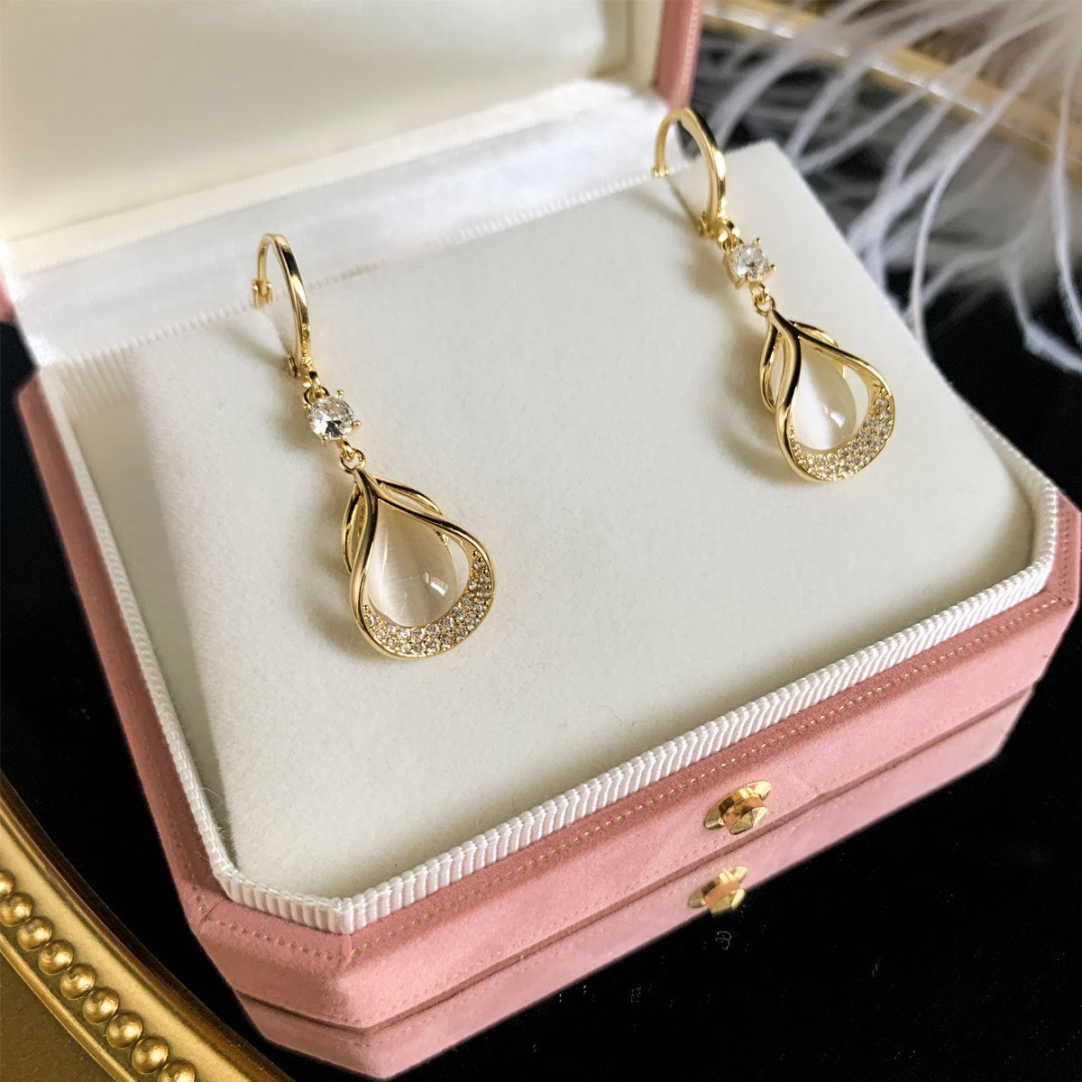 🔥LAST DAY SALE-80% OFF)Histone Lymph Flow Magnetogen Earrings