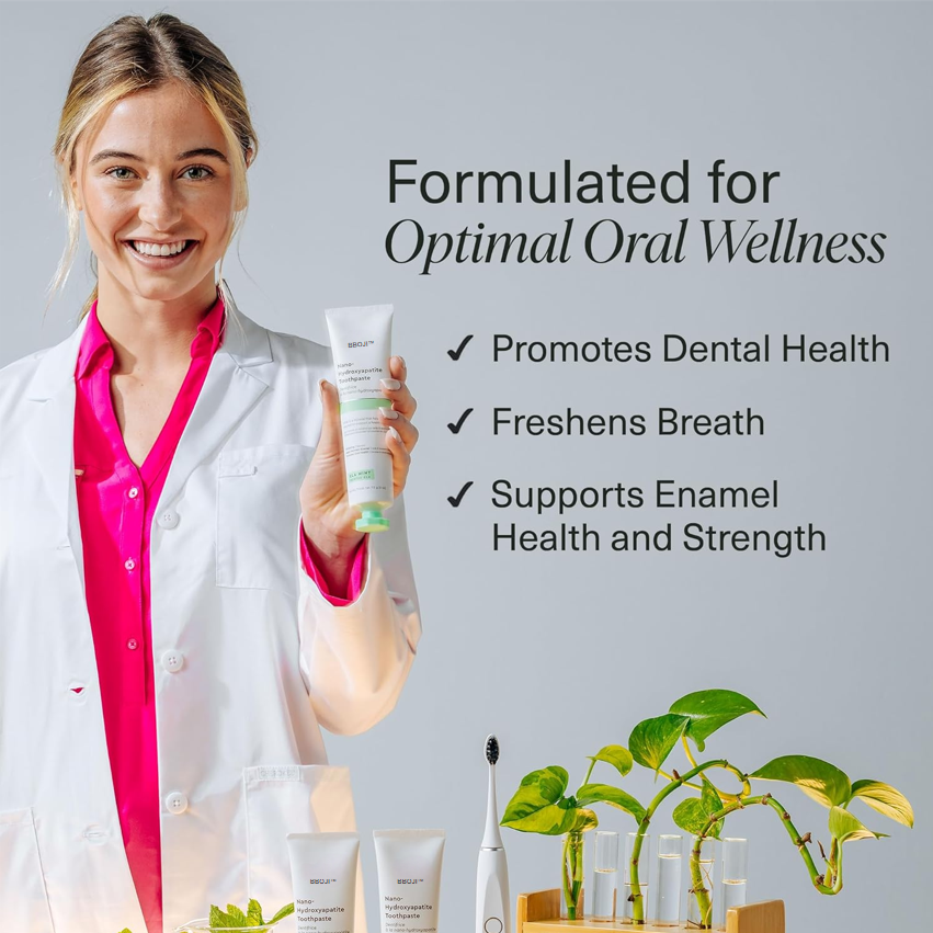 BBOJI™ Fluoride-Free Nano-Hydroxyapatite Toothpaste🦷(✨ADA recommended)(⏳ FINAL DAY! Buy 1 Get 1 FREE! ⏳)