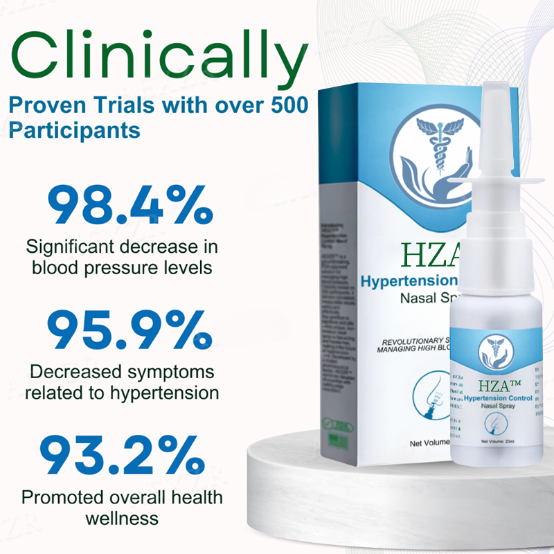 HZA™ Hypertension Control Nasal Spray✨(⏳ FINAL DAY! Buy 1 Get 1 FREE! ⏳)
